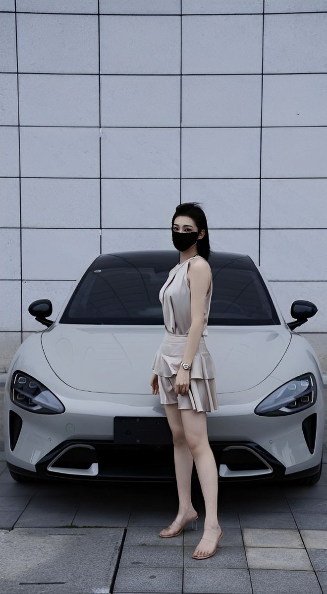 量都这么高的吗？仙女也就长这样吧J9九游会小米SU7的美女车主质(图5)